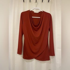 COMTEMPORAINE COWL NECK SWEATER